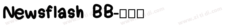 Newsflash BB字体转换
